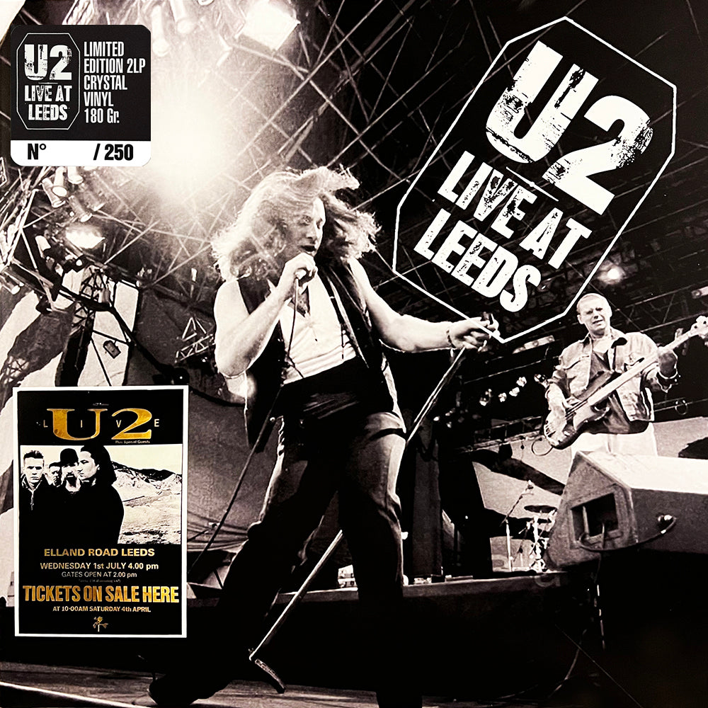 U2 2xLP Live At Leeds (Crystal Coloured Vinyls 250 Copies) PROMO EDITION
