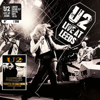 U2 2xLP Live At Leeds (Crystal Coloured Vinyls 250 Copies) PROMO EDITION