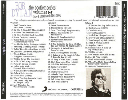 BOB DYLAN 3xCD The Bootleg Series Volumes 1-3 Rare & Unreleased] 1961-1991