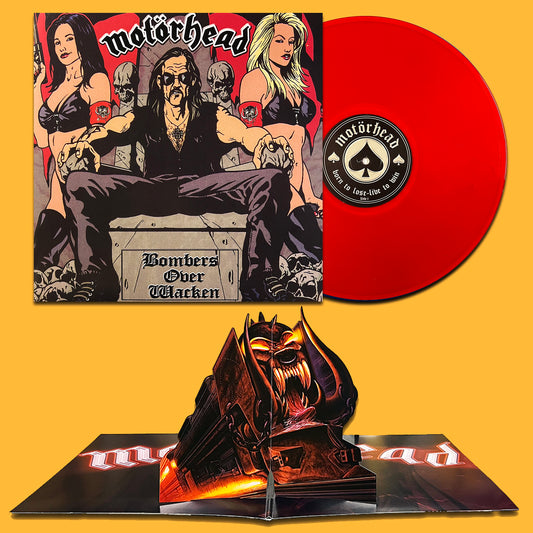 MOTORHEAD LP Bombers over Wacken (Red Coloured Vinyl Deluxe Pop Up Cover)
