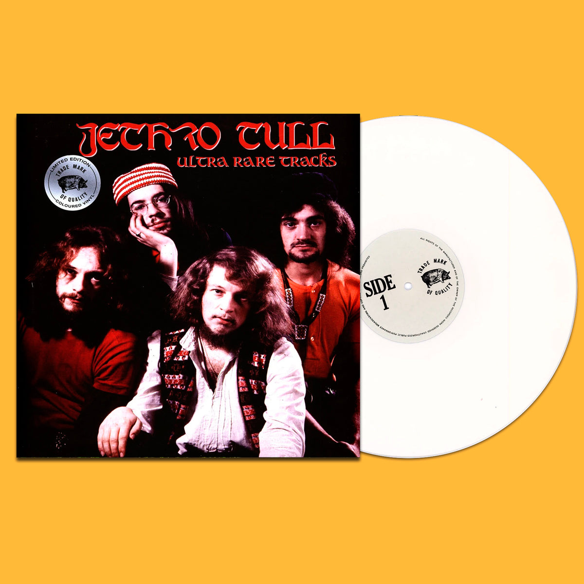 JETHRO TULL LP Ultra Rare Tracks (White Coloured Vinyl)