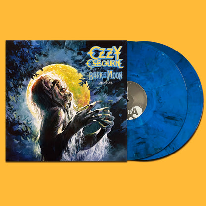 OZZY OSBOURNE 2xLP Bark At The Moon Japan Tour (Blue Darkness Coloured Vinyls)