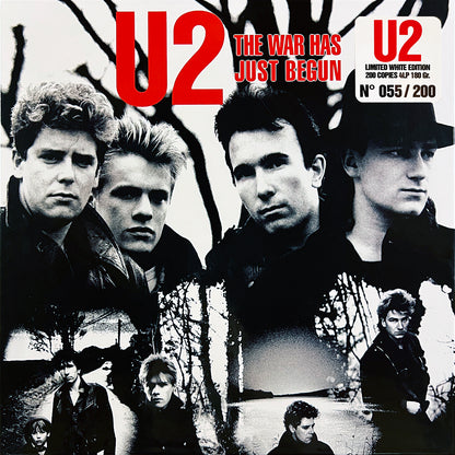 U2 BOX SET 4xLP The War Has Just Begun (White Coloured Numbered 200 Copies)