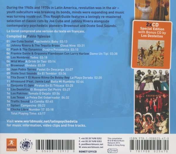 VARIOS 2xCD Rough Guide To Latin Psychedelia