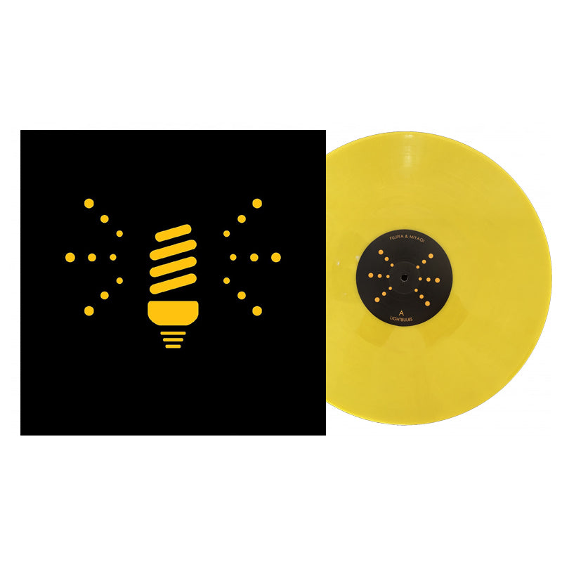 FUJIYA & MIYAGI LP Lightbulbs (Yellow Banana Coloured Vinyl with Die-Cut Cover)