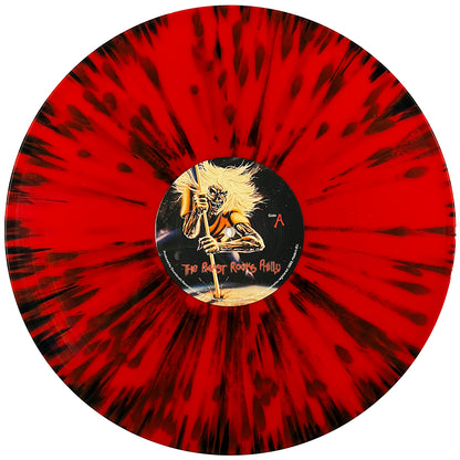 IRON MAIDEN LP The Beast Rocks Philly (Splatter Coloured Vinyl) with flyer