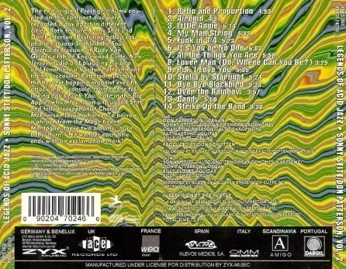 SONNY STITT CD Legends of Acid Jazz Vol 2