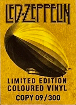 LED ZEPPELIN 3xLP BOX SET Alaykum Salam New York (Purple Coloured with Poster)