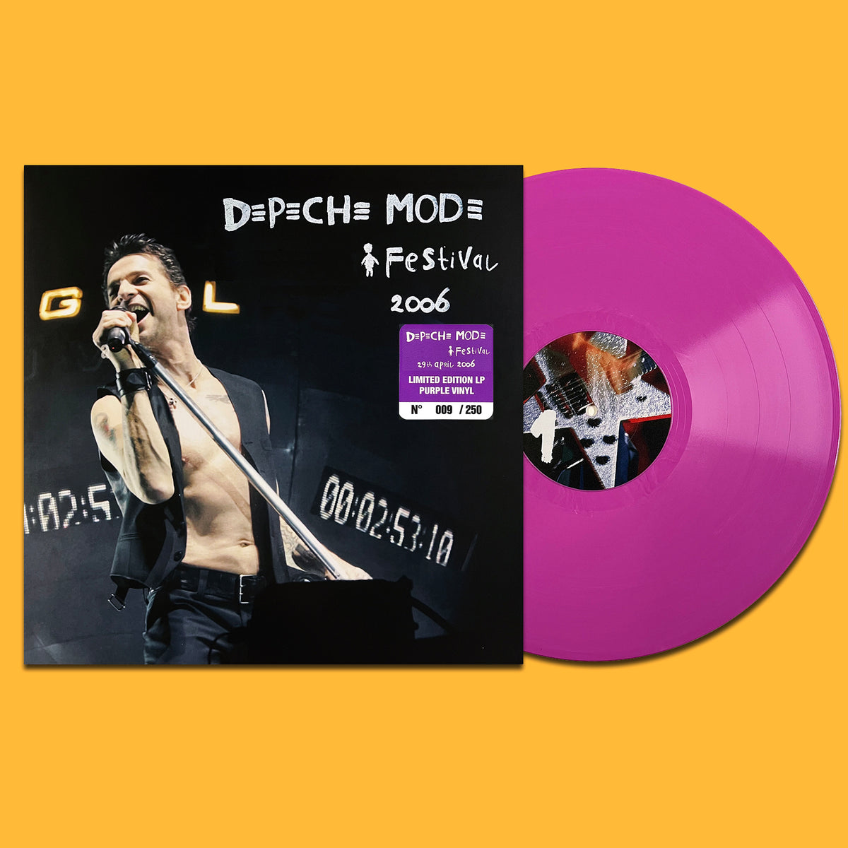 DEPECHE MODE LP Festival 2006 (Purple Colour 250 Numbered Copies)