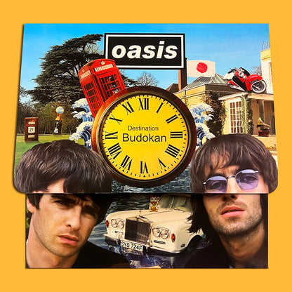 OASIS 2xLP Destination Budokan (Purple & Blue Coloured) 320 Numbered Copies