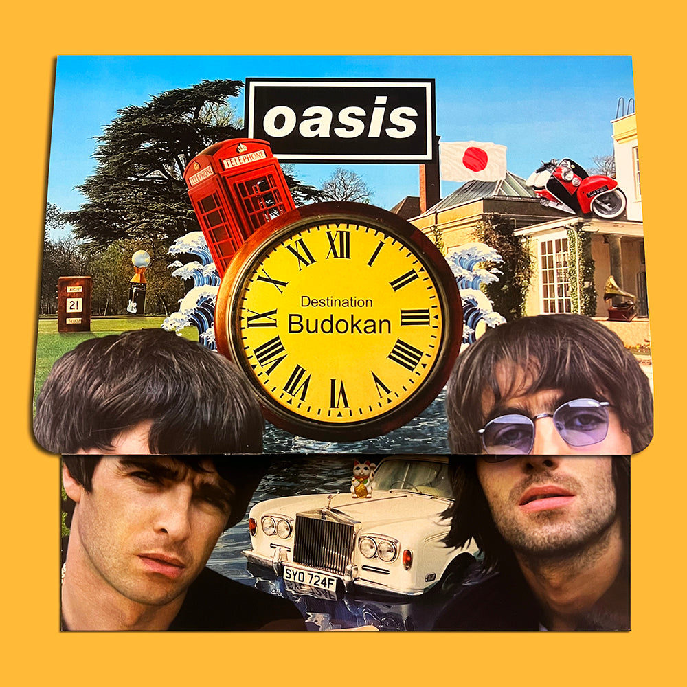 OASIS 2xLP Destination Budokan (Green & Yellow Coloured) 320 Numbered Copies
