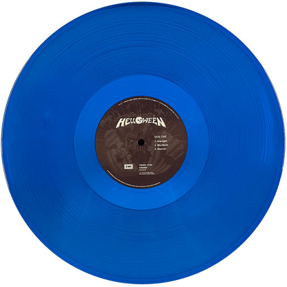 HELLOWEEN LP Helloween (Blue Translucid Colour) with OBI