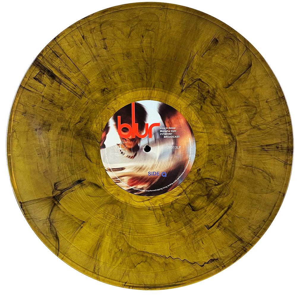 BLUR LP Live In Seoul Munwha Gym (Smoked Yellow Coloured Vinyl)