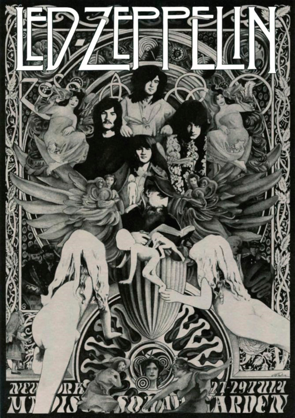 LED ZEPPELIN 3xLP BOX SET Alaykum Salam New York (Purple Coloured with Poster)