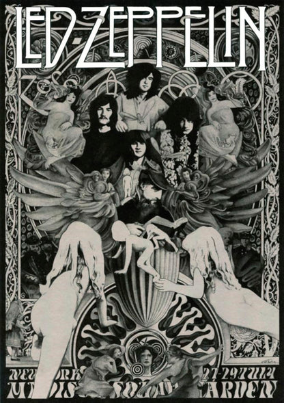 LED ZEPPELIN 3xLP BOX SET Alaykum Salam New York (Purple Coloured with Poster)
