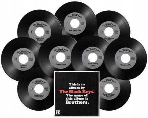 THE BLACK KEYS BOX SET 9x7" Brothers 10th Anniversary Deluxe Remastered Edition