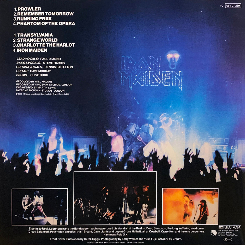 IRON MAIDEN LP Iron Maiden