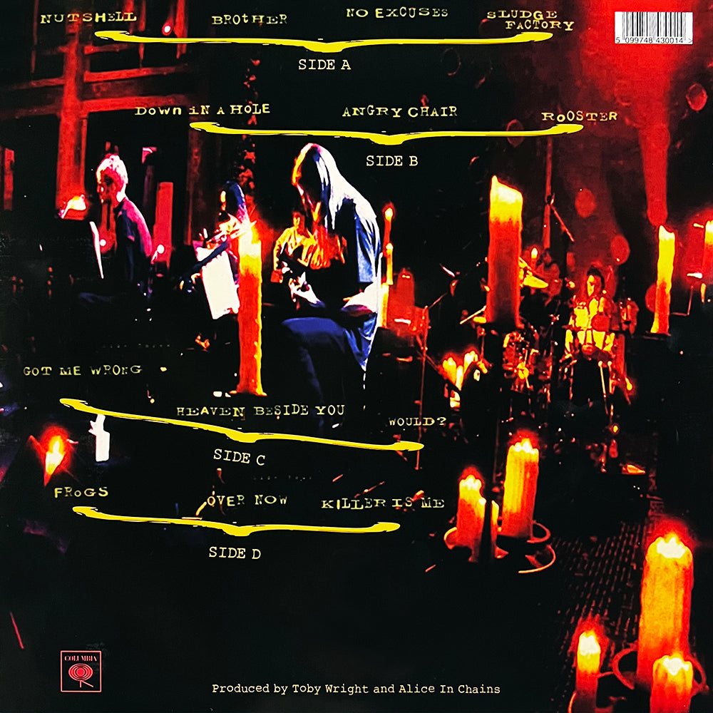 ALICE IN CHAINS 2xLP MTV Unplugged (Grey & Salmon Marbled Coloured Vinyls)