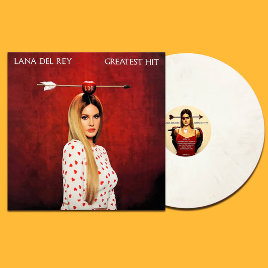 LANA DEL REY LP Greatest Hit (White Marbled Coloured Vinyl)