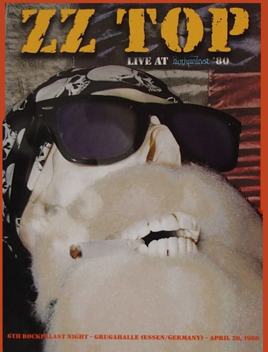 ZZ TOP DVD Live At Rockpalast 80 (Digipack)