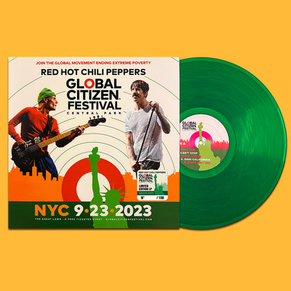 RED HOT CHILI PEPPERS LP Global Citizen Festival 2023 (Green Colour Vinyl) Promo