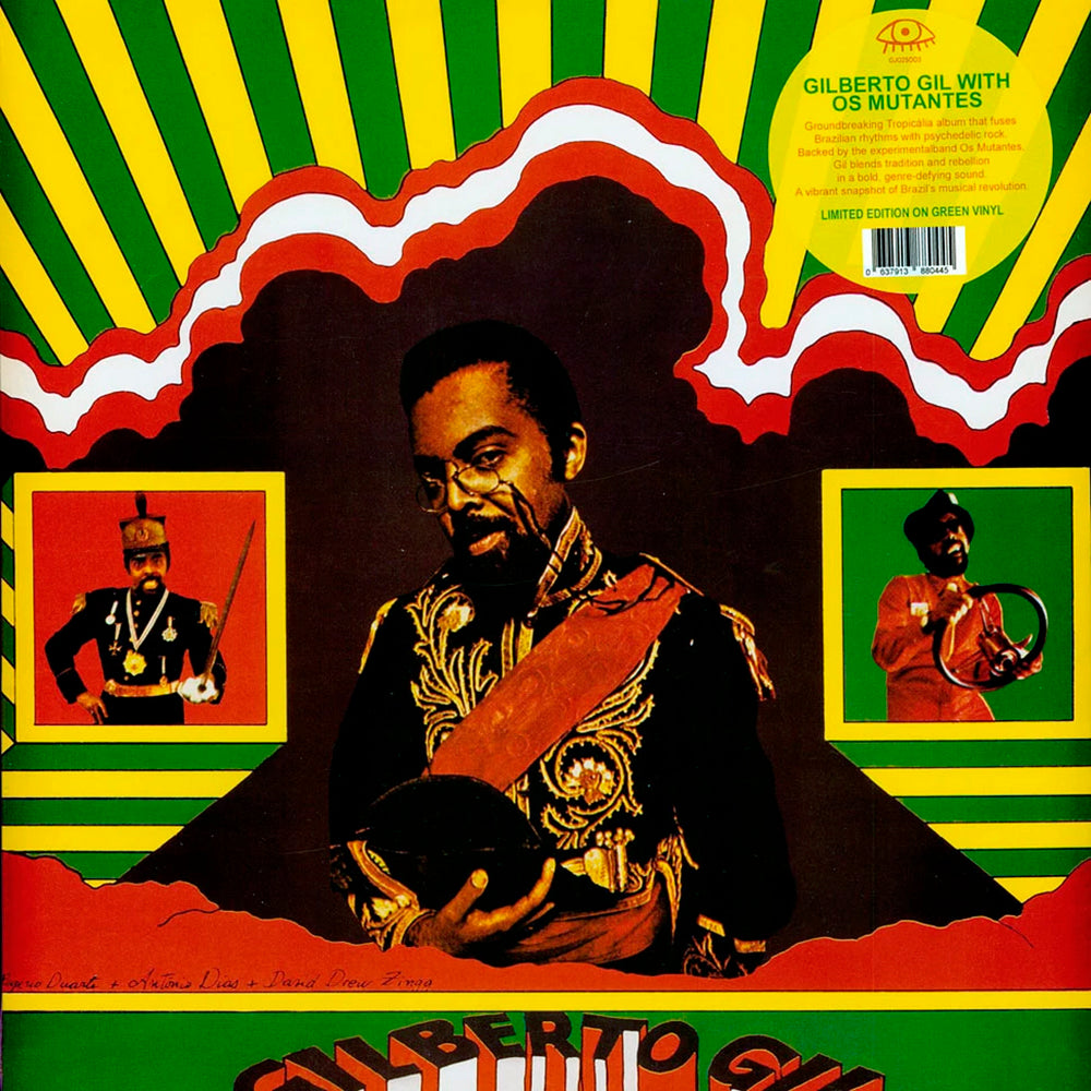 GILBERTO GIL LP Gilberto Gil With Os Mutantes (Green Coloured Vinyl)