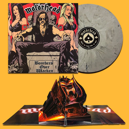MOTORHEAD LP Bombers over Wacken (Grey Coloured Vinyl Deluxe Pop Up Cover)