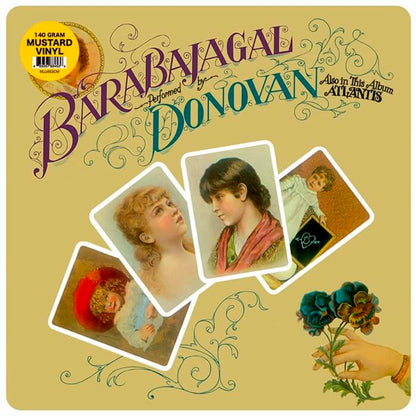 DONOVAN LP Barabajagal (Mustard Coloured Vinyl) + Bonus Tracks
