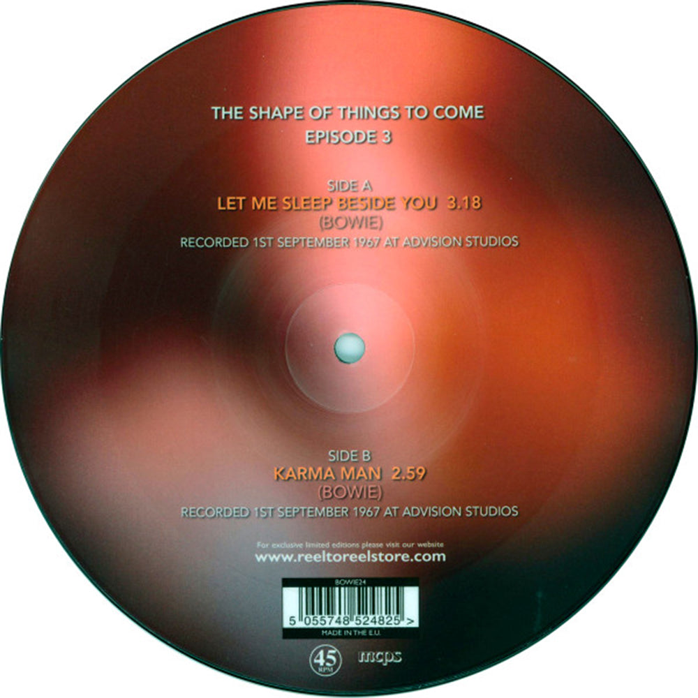 DAVID BOWIE 7" The Shape Of Things To Come Episode 3 (Picture Disc)