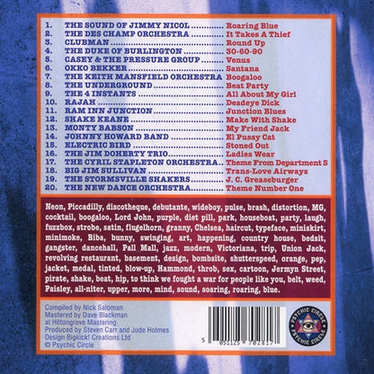 VARIOUS CD Roaring Blue - 20 Groovy Instrumentals From The '60s & '70s