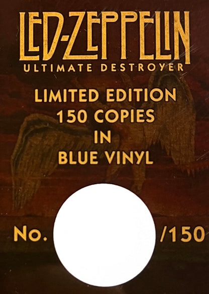 LED ZEPPELIN 4xLP BOX SET Ultimate Destroyer (Blue Coloured Vinyls) PROMO
