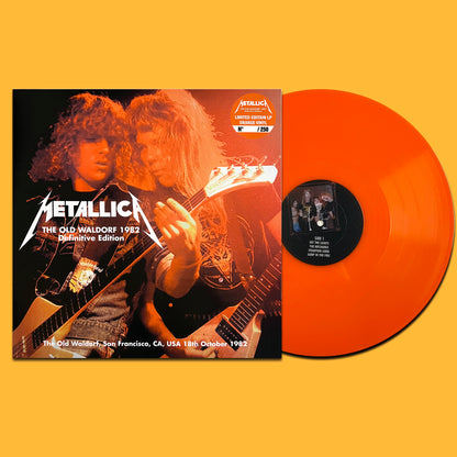METALLICA LP The Old Waldorf 1982 Definitive Edition (Orange Colour) PROMO
