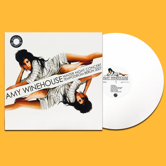 AMY WINEHOUSE LP Winter Night Concert Tempodrom Berlin 2007 (White Colour Vinyl)