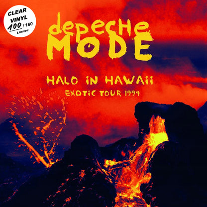 DEPECHE MODE 2xLP Halo In Hawaii (Exotic Tour 1994) (Clear Coloured Vinyls)