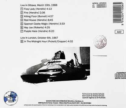 JIMI HENDRIX CD Canadian Club