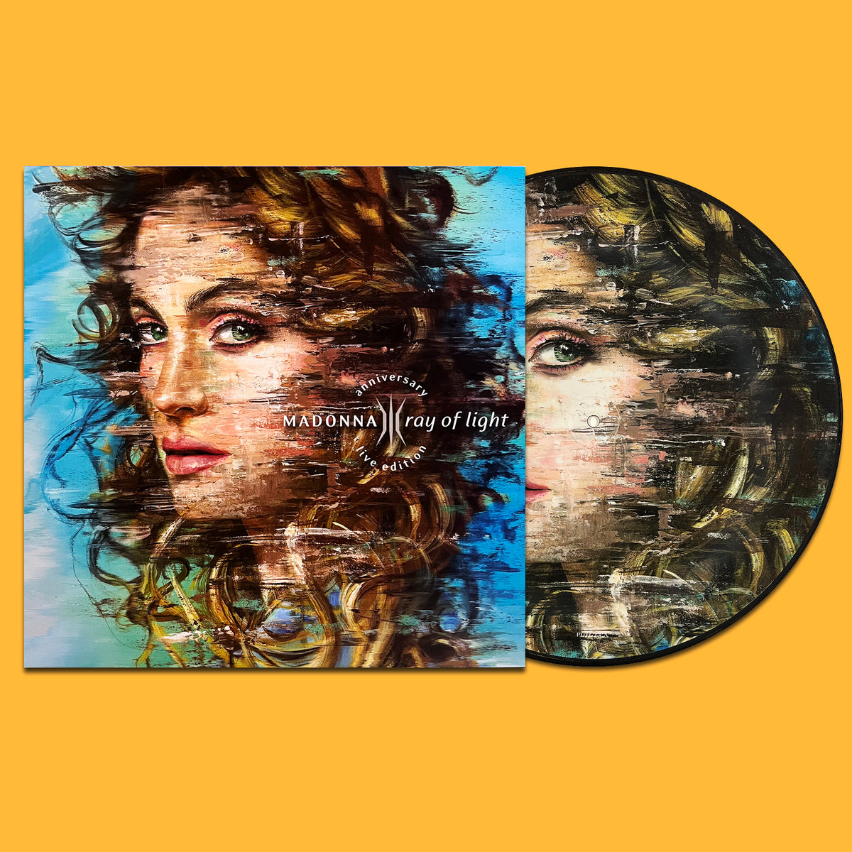 MADONNA LP Ray Of Light 25th Anniversary LIVE Edition (Picture Disc with Cover)