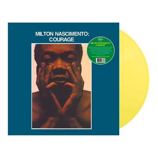 MILTON NASCIMENTO LP Courage (Yellow Coloured Vinyl)