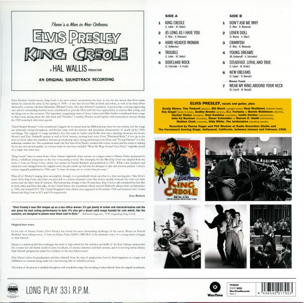 ELVIS PRESLEY LP King Creole