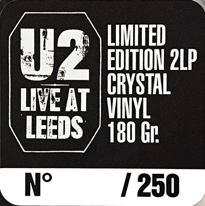 U2 2xLP Live At Leeds (Crystal Coloured Vinyls 250 Copies) PROMO EDITION