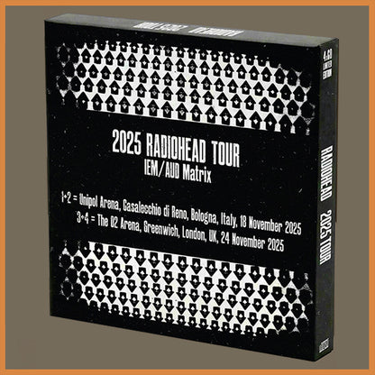 RADIOHEAD 4xCD BOX SET 2025 Tour (200 Numbered Copies)