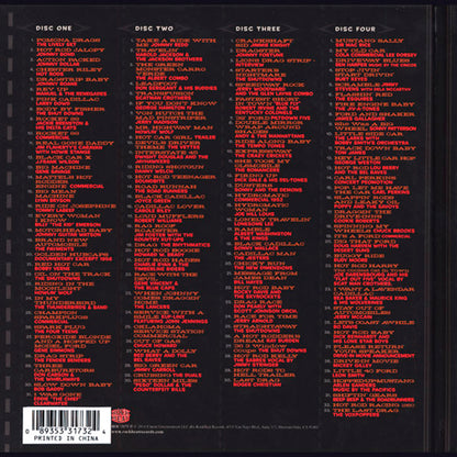 VARIOUS BOX SET 4xCD So-Cal Speed Shops Hot Rod Classics