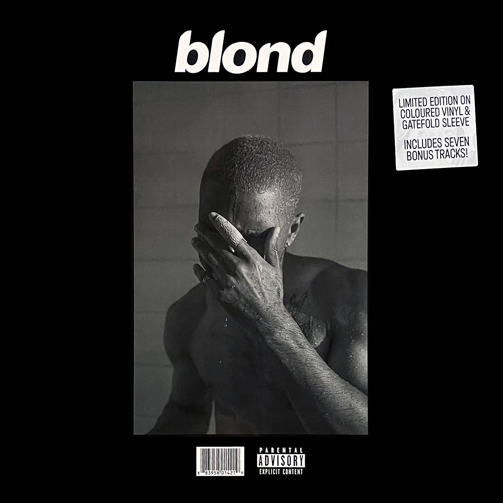 FRANK OCEAN 2xLP Blond (Pink Coloured Vinyls) Gatefold Cover + 7 Bonus Tracks