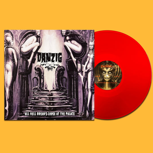 DANZIG LP All Hell Breaks Loose At The Palace (Red Coloured Vinyl)