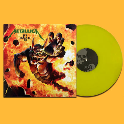 METALLICA LP+CD BOX SET JB'S Rock III '84 (Lime Green Vinyl) 200 Numbered Copies