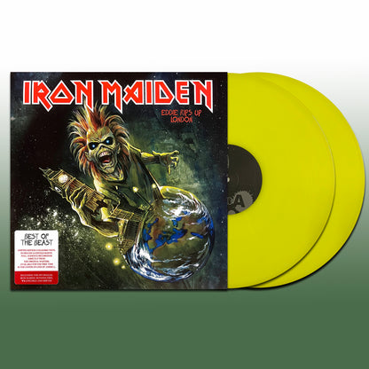 IRON MAIDEN 2xLP Eddie Rips Up London (Yellow Translucid Coloured Vinyls)