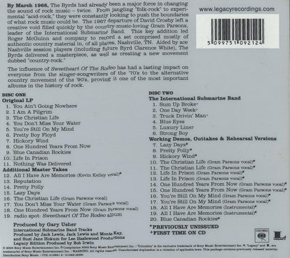THE BYRDS 2xCD Sweetheart Of The Rodeo (Ultimate Fan Experience)