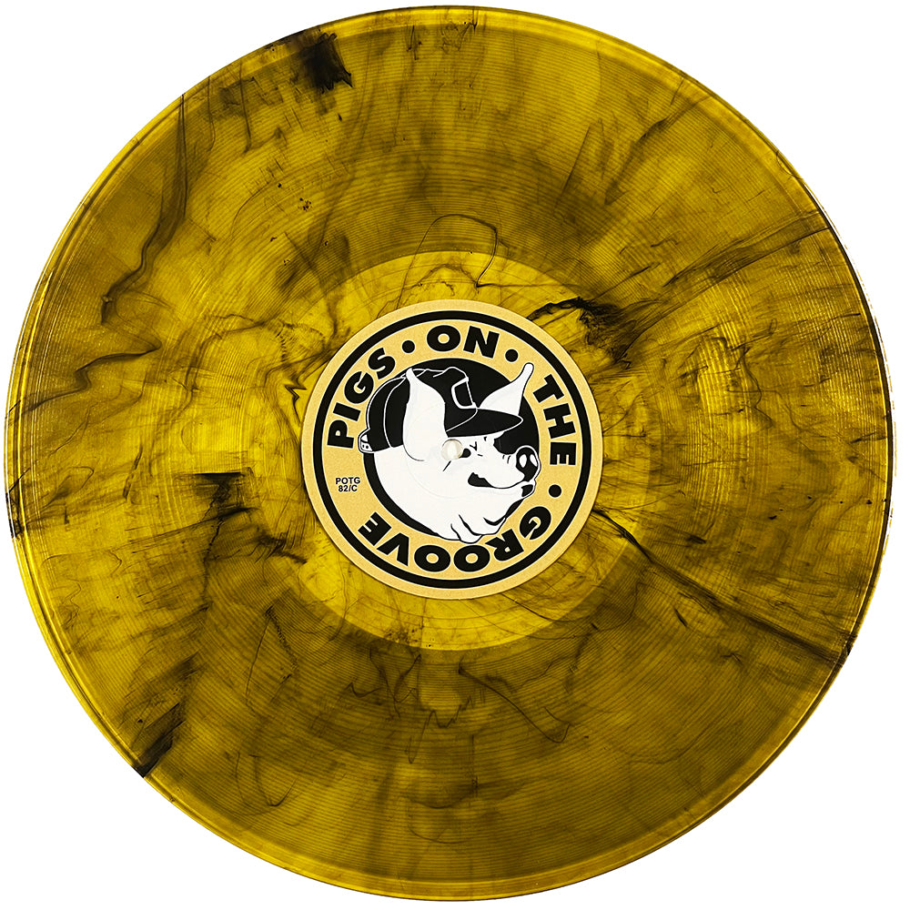 DAVID BOWIE 2xLP Inglewoodforumdavidbowie (Black & Yellow Marble Coloured)
