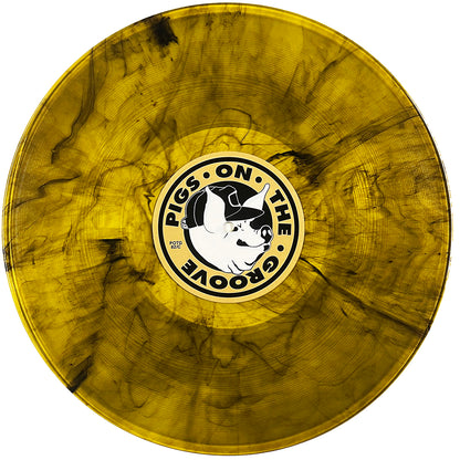 DAVID BOWIE 2xLP Inglewoodforumdavidbowie (Black & Yellow Marble Coloured)