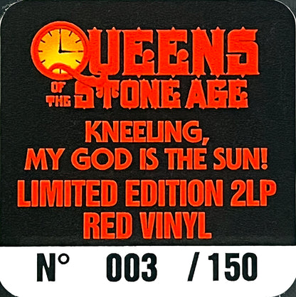 QUEENS OF THE STONE AGE 2xLP Kneeling, My God Is The Sun! (Red) 150 Copies