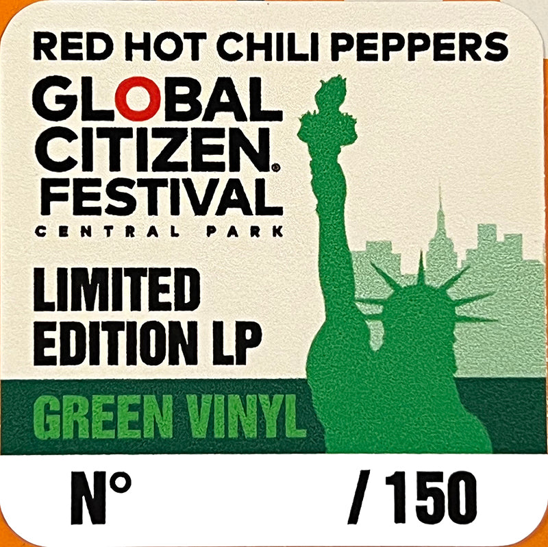 RED HOT CHILI PEPPERS LP Global Citizen Festival 2023 (Green Colour Vinyl) Promo